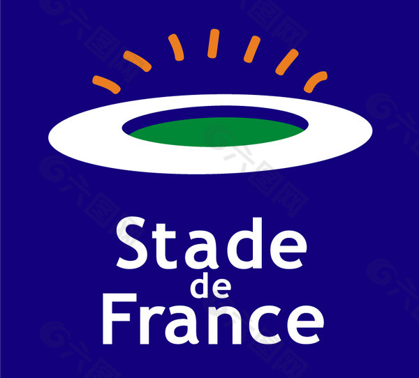 Stade de France logo设计欣赏 职业足球队标志 - Stade de France下载标志设计欣赏