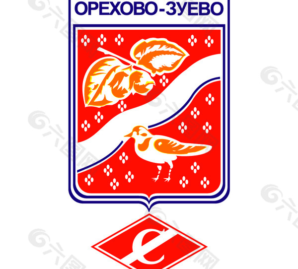 Spartak Orekhovo-Zuevo logo设计欣赏 职业足球队标志 - Spartak Orekhovo-Zuevo下载标志设计欣赏