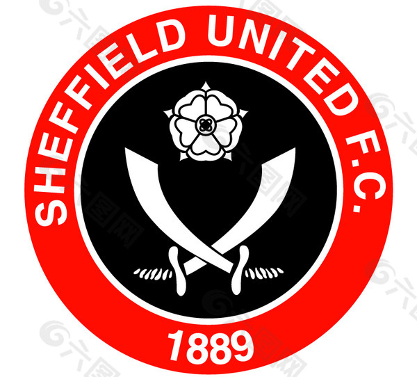 Sheffield United FC logo设计欣赏 职业足球队标志 - Sheffield United FC下载标志设计欣赏