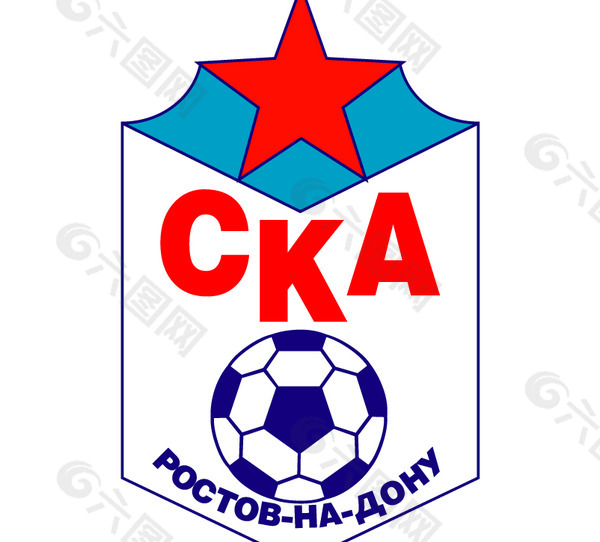 SKA Rostov-na-Donu logo设计欣赏 职业足球队标志 - SKA Rostov-na-Donu下载标志设计欣赏
