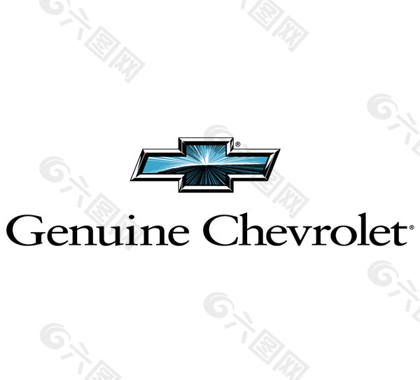 Chevrolet Genuine logo设计欣赏 网站标志欣赏 - Chevrolet Genuine下载标志设计欣赏