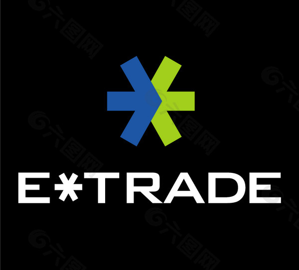 E Trade Securities logo设计欣赏 网站标志欣赏 - E Trade Securities下载标志设计欣赏