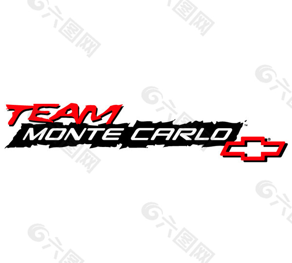 Chevrolet Team Monte Carlo logo设计欣赏 网站标志欣赏 - Chevrolet Team Monte Carlo下载标志设计欣赏