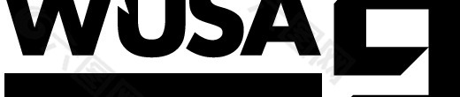 WUSA9 TV logo设计欣赏 WUSA9电视标志设计欣赏