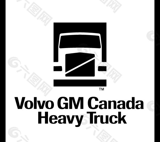 Volvo Truck Canada logo设计欣赏 沃尔沃卡车加拿大标志设计欣赏