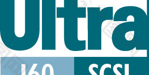 Ultra SCSI 160 logo设计欣赏 超160的SCSI标志设计欣赏