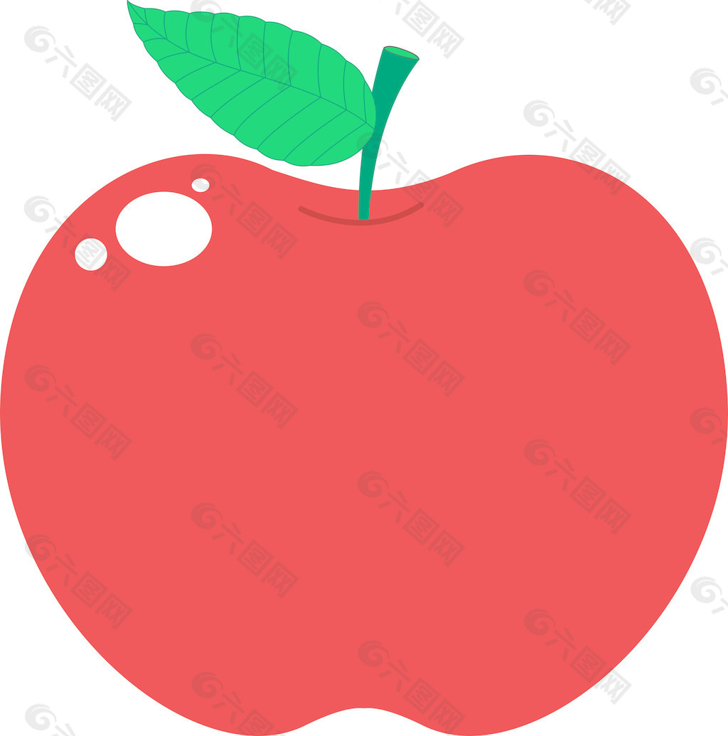 光滑的苹果
