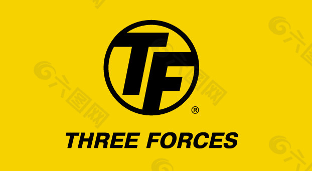 Three Forces logo设计欣赏 三股势力标志设计欣赏
