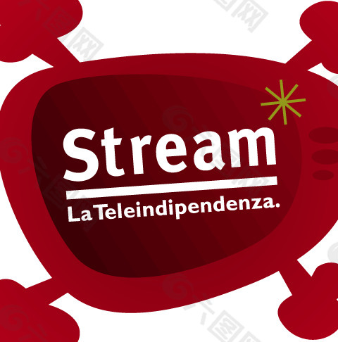 Stream TV logo设计欣赏 流电视标志设计欣赏