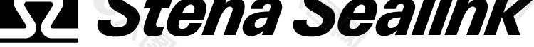 Stena Sealink line logo设计欣赏 斯特诺Sealink线标志设计欣赏