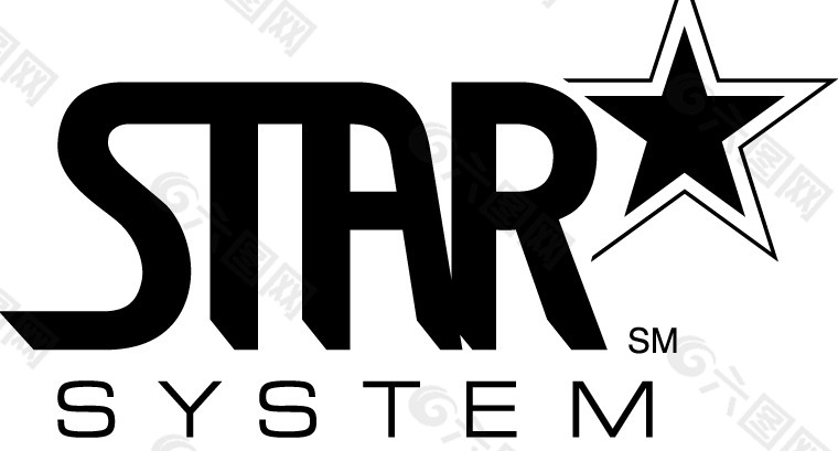 Star system logo设计欣赏 星系统标志设计欣赏