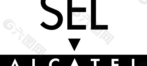 Sel Alcatel logo设计欣赏 塞尔阿尔卡特标志设计欣赏