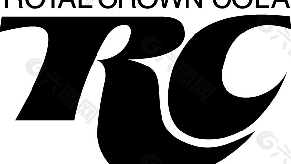 Royal Crown Cola logo设计欣赏 皇冠可乐标志设计欣赏