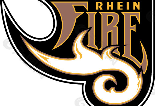 Rhein Fire logo设计欣赏 莱茵火标志设计欣赏