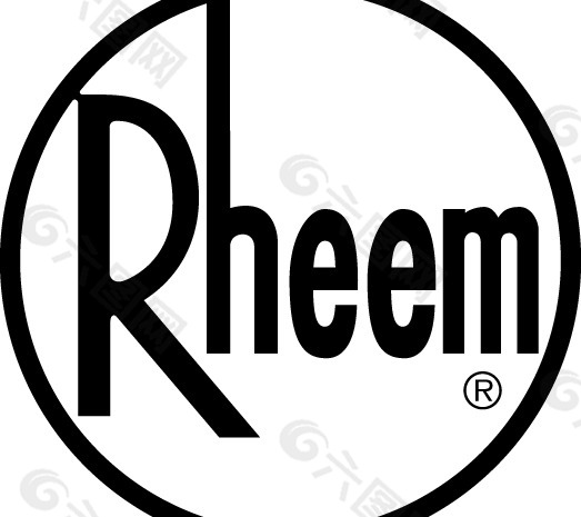 Rheem logo设计欣赏 罗姆标志设计欣赏