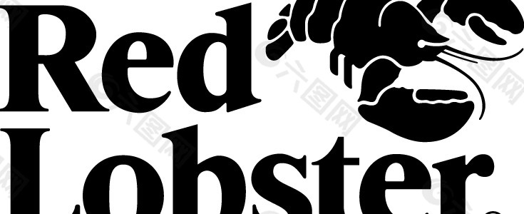 Red Lobster logo设计欣赏 红龙虾标志设计欣赏