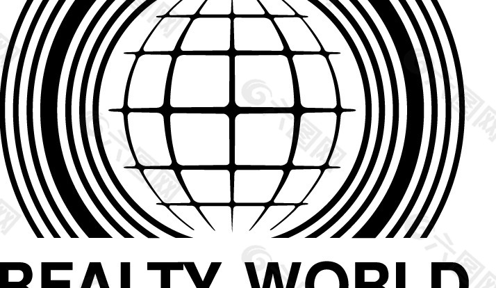 Realty World logo设计欣赏 世界不动产标志设计欣赏