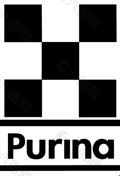 Purina logo设计欣赏 普瑞纳标志设计欣赏