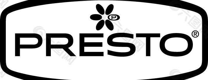 Presto logo设计欣赏 急板标志设计欣赏