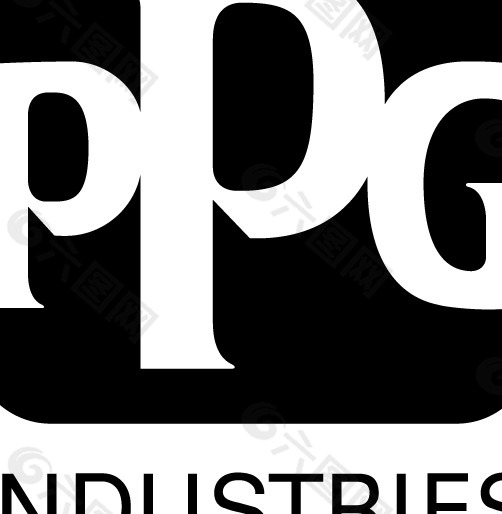 PPG Industries logo设计欣赏 PPG工业集团标志设计欣赏