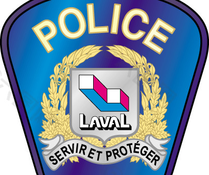 Police Laval logo设计欣赏 警方拉瓦尔标志设计欣赏