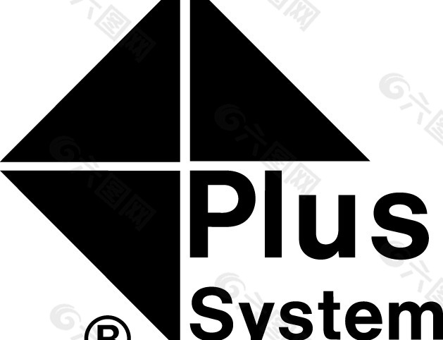 Plus System logo设计欣赏 Plus系统标志设计欣赏