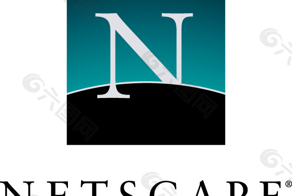 Netscape logo设计欣赏 网景公司标志设计欣赏