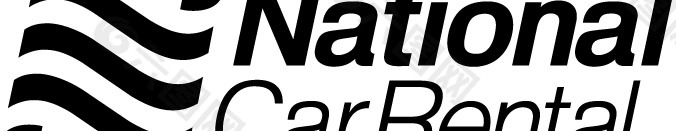 National Car Rental logo设计欣赏 全国汽车租赁标志设计欣赏