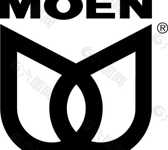 Moen logo设计欣赏 摩恩标志设计欣赏