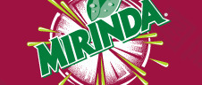 Mirinda Apple logo设计欣赏 米林达苹果标志设计欣赏