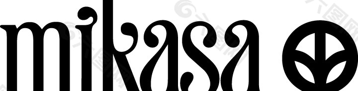 Mikasa logo设计欣赏 三笠标志设计欣赏