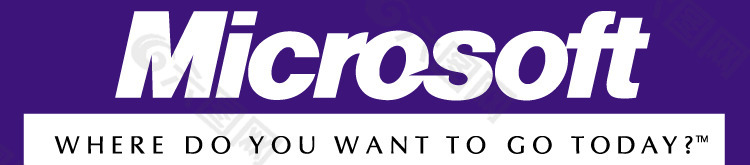 Microsoft Where logo设计欣赏 微软在哪里标志设计欣赏