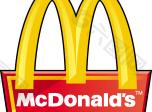 McDonalds 3D logo设计欣赏 麦当劳三维标志设计欣赏