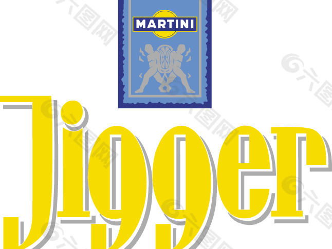 Martini Jigger logo设计欣赏 马蒂尼吉格标志设计欣赏