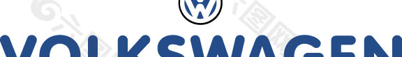 Volkswagen 2 logo设计欣赏 大众汽车2标志设计欣赏