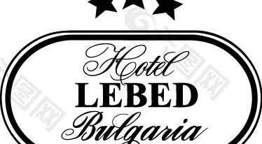 Lebed Hotel logo设计欣赏 列别德酒店标志设计欣赏