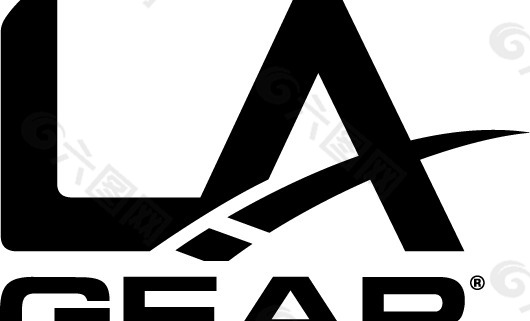 LA Gear 2 logo设计欣赏 洛杉矶齿轮2标志设计欣赏