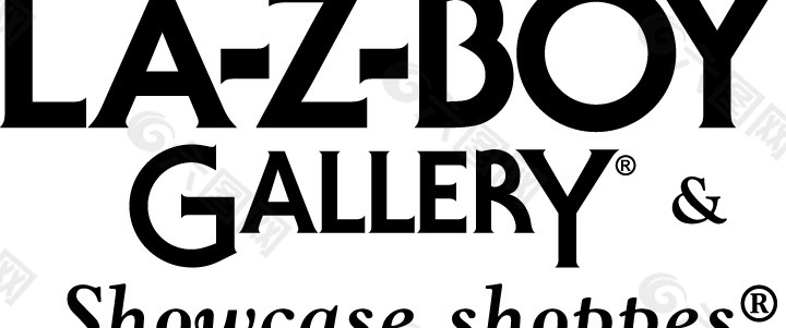 La-Z-Boy Gallery logo设计欣赏 拉- Z型男孩图库标志设计欣赏