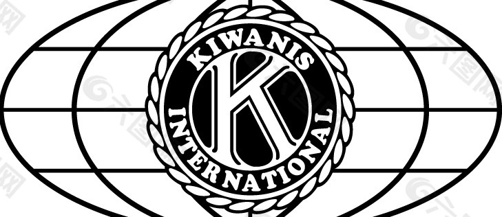 Kiwanis International logo设计欣赏 基瓦尼斯国际标志设计欣赏