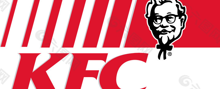 KFC logo设计欣赏 肯德基标志设计欣赏