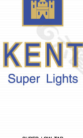 Kent Super Lights pack logo设计欣赏 肯特超级灯包标志设计欣赏