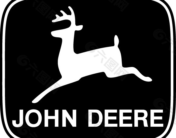 John Deere logo设计欣赏 约翰迪尔标志设计欣赏