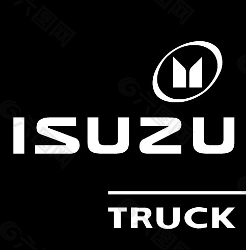 Isuzu 2 logo设计欣赏 五十铃2标志设计欣赏