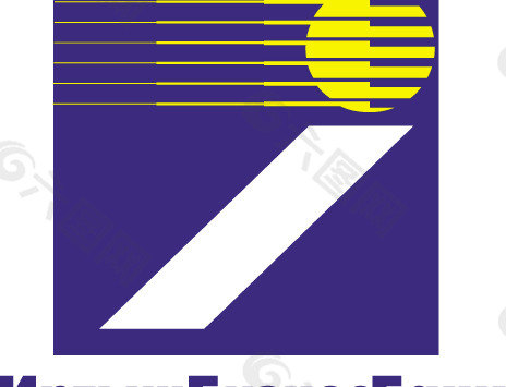 Irtysh Business Bank logo设计欣赏 额尔齐斯河商业银行标志设计欣赏