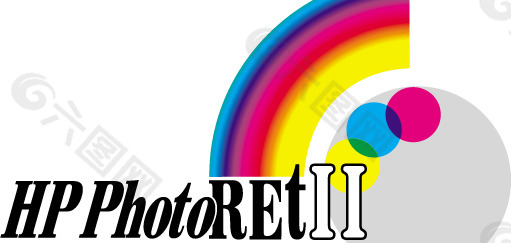 HP PhotoRET2 logo设计欣赏 惠普PhotoRET2标志设计欣赏