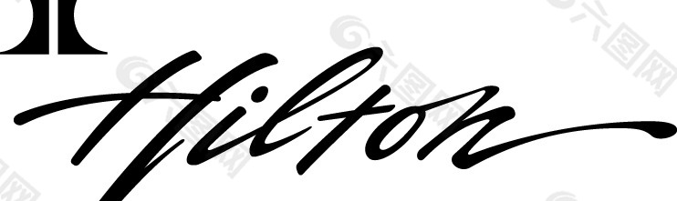 Hilton logo设计欣赏 希尔顿标志设计欣赏