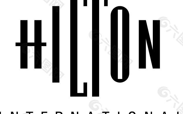 Hilton International logo设计欣赏 希尔顿国际标志设计欣赏