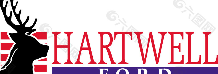 Hartwell Ford logo设计欣赏 哈特韦尔福特标志设计欣赏