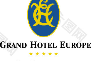 Grand Hotel Europe logo设计欣赏 欧洲大酒店标志设计欣赏