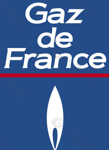 Gaz de France logo设计欣赏 法国燃气公司标志设计欣赏